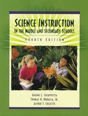 Science instruction in the middle and secondary schools.