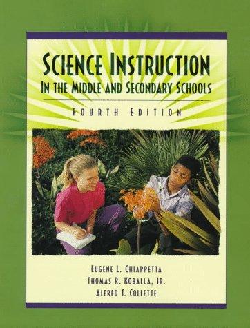 Cover of Science instruction in the middle and secondary schools.