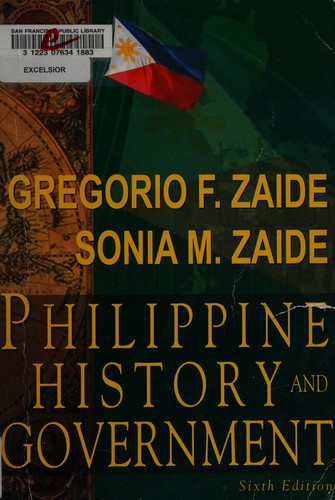 Cover of Philippine history and government