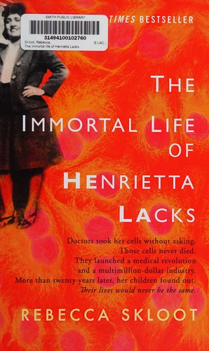 Cover of The immortal life of Henriette Lacks