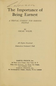 The importance of being Earnest