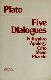 Plato Five Dialogues