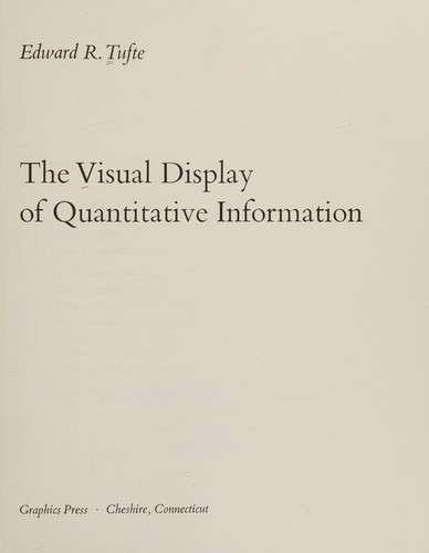 Cover of The Visual Display of Quantitative Information