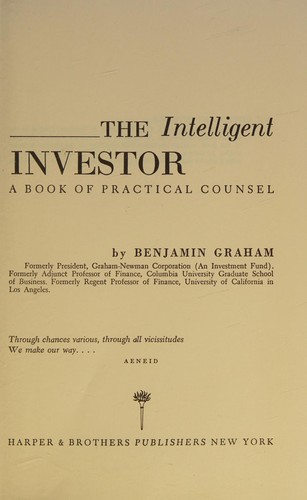 Cover of The Intelligent Investor