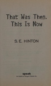 That was then, this is now