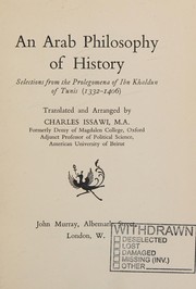 An Arab philosophy of history