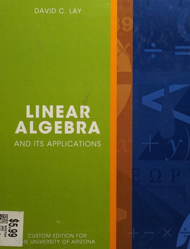 Cover of Linear Algebra and its Applications