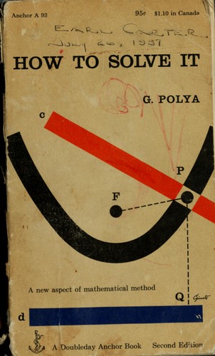 Cover of How to solve it