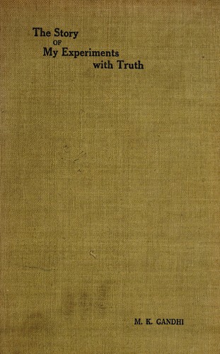 Cover of The Story of My Experiments With Truth, Volume 2