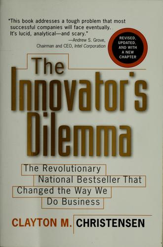 Cover of The innovator's dilemma