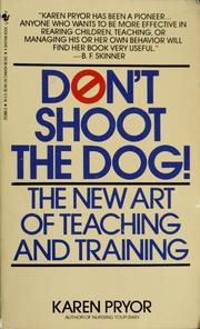 Don't shoot the dog!
