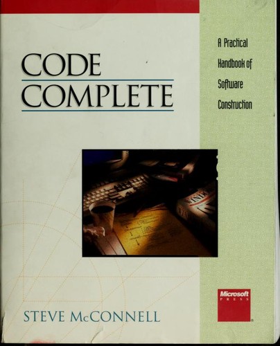 Cover of Code complete.